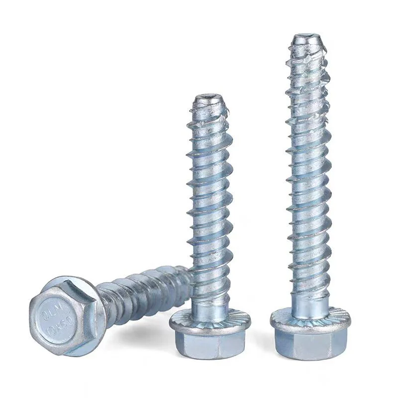 Preferential Hex Flange Type Concrete cut itself. Screws Self-Tapping Screws Cement anchor Bolt Carbon Steel With Washer Bolts