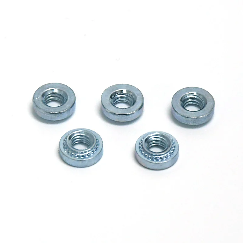 Carbon Steel Zinc-Plated S Self-Clinching Nuts M2M2.5M3M4M5M6M8M Round