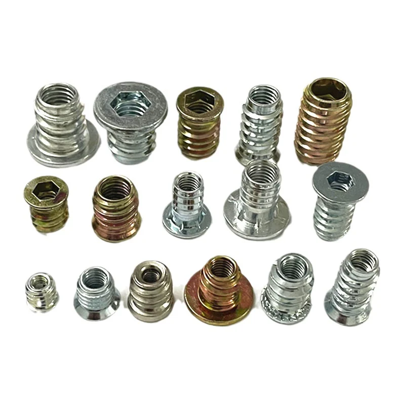 Internal and External Threaded Insert Nuts