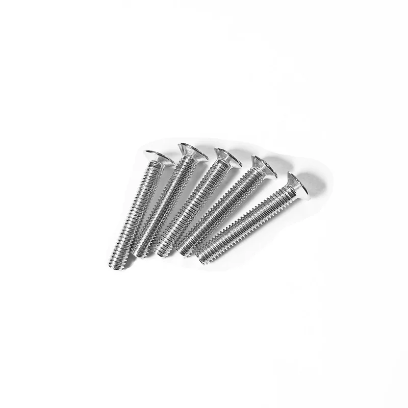 M3-M6Normal Stainless Steel Flat Head Cross-Recessed Countersunk Head Screws Machine Screws GB819 Countersunk Machine Screws Countersunk Head Cross-Recessed Machine Screws