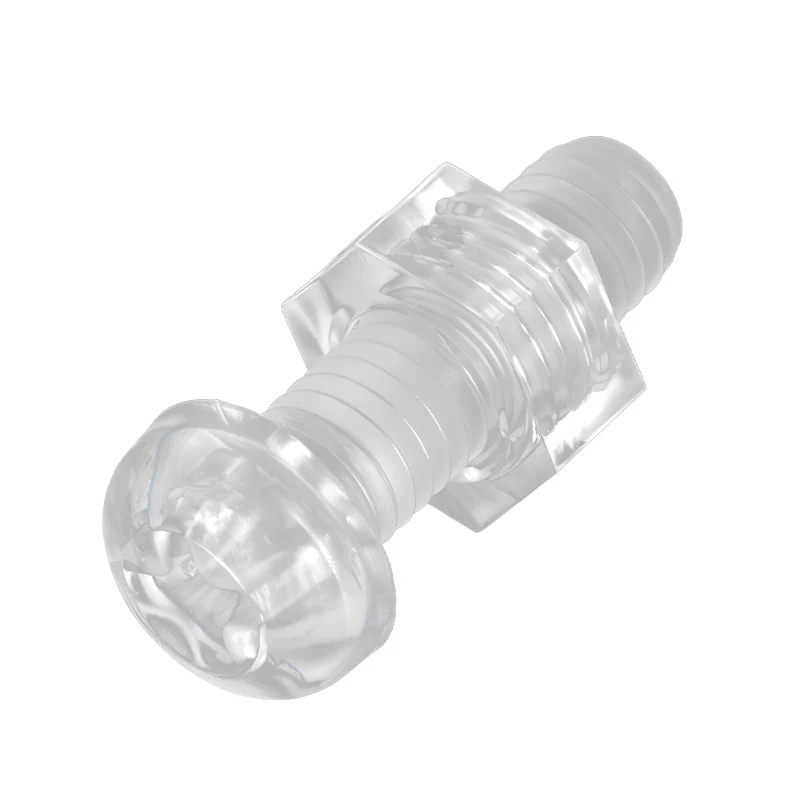 Transparent Plastic Screws and Nuts