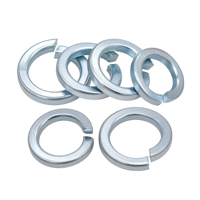 Grade 4 Zinc-Plated GB93 Split Spring Washers