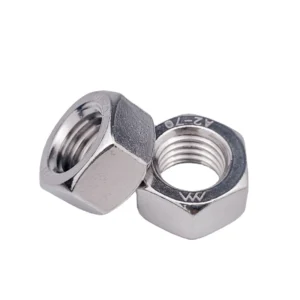 304 Stainless Steel Hex Nuts DIN934 GB6170 M1M1.6M2M3M4M5M6M8