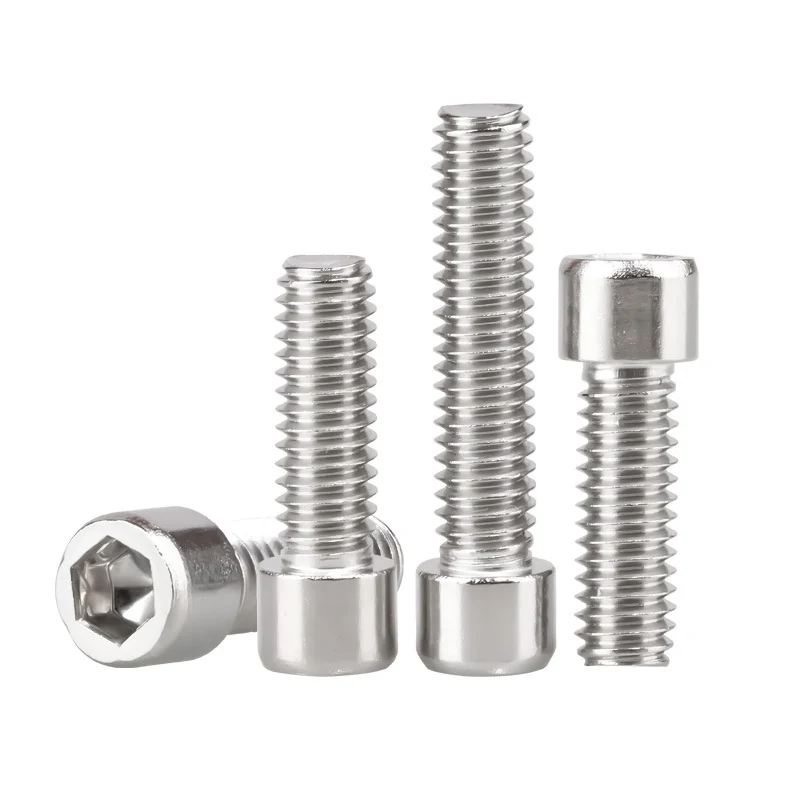 304 Stainless Steel Socket Head Cap Screws M2.5-M6 Non-Standard Small Head
