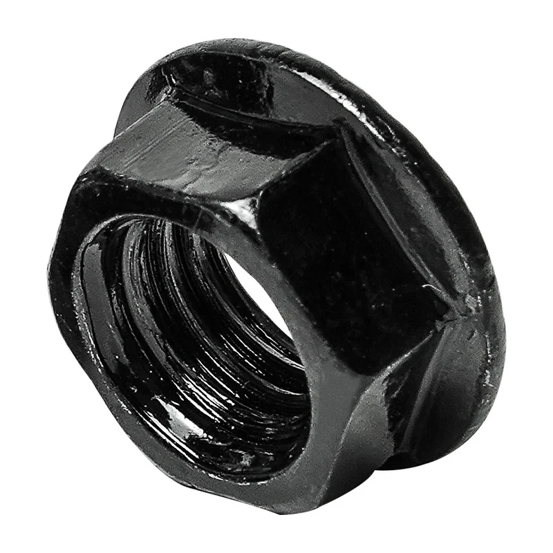 Carbon Steel Black Flange Nuts 304 Stainless Steel Plated Zinc Flanged Hex Flange M4M5M6M8