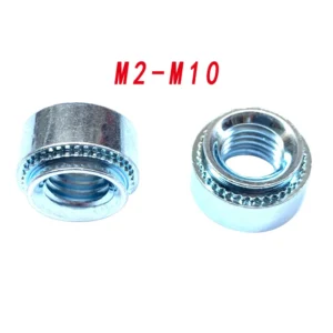 Self-Clinching Nuts Press Plate Nuts Press Duh. Nuts Self-Clinching Pieces Carbon Steel Blue Zinc M3M4M5M6M8M10