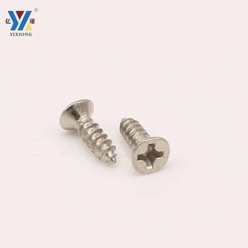 Billions. Nickel-Plated Color Flat Head Countersunk Head Self-Tapping Screws Screw M1.4M1.7M2M2.3M2.6M3M3.5M4M5