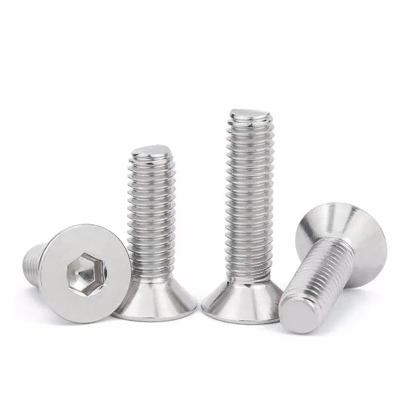 316 Stainless Steel Hex Socket Countersunk Screws