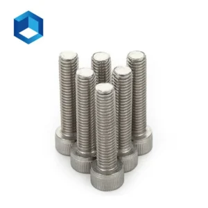 304 Stainless Steel Knurled Socket Head Cap Screws Metric Thread Chinese National Standard M1.4-M6