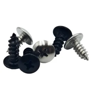 Large Truss Head Cross-Recessed Round Head Self-Tapping Screws TA Nickel-Plated Mushroom Head Wood