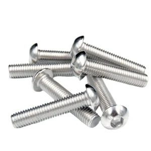 Button Head Hex Socket Screws Pan Head Hex Socket Screws Mushroom Head Screws ISO7380Umbrella Type Bolts 304 Stainless Steel