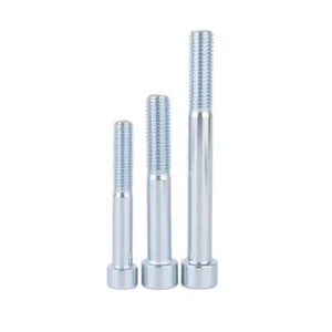 8.8 Zinc-Plated High-Strength Partially Threaded Socket Head Cap Screws GB70-76 M3-M36