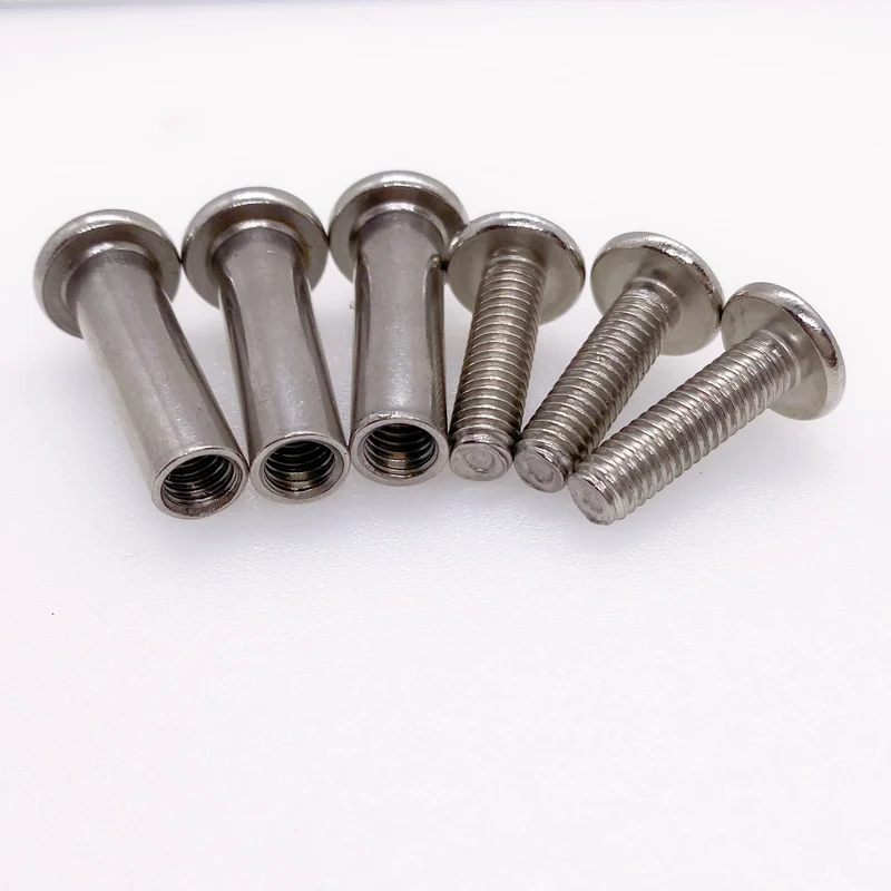 304 Stainless Steel Yeah. Screws Extra Nuts Chamfered Hex Socket Son Nut Screws Rivets Screws Nuts Fastener Kits