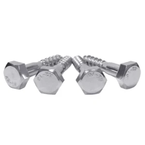 304 Stainless Steel Imperial Wood Thread Partially Threaded Self-Tapping Screws American Standard Hex Head Wood