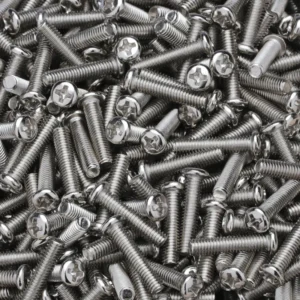 PM Carbon Steel Nickel-Plated Cross-Recessed Pan Head Screws Small GB818