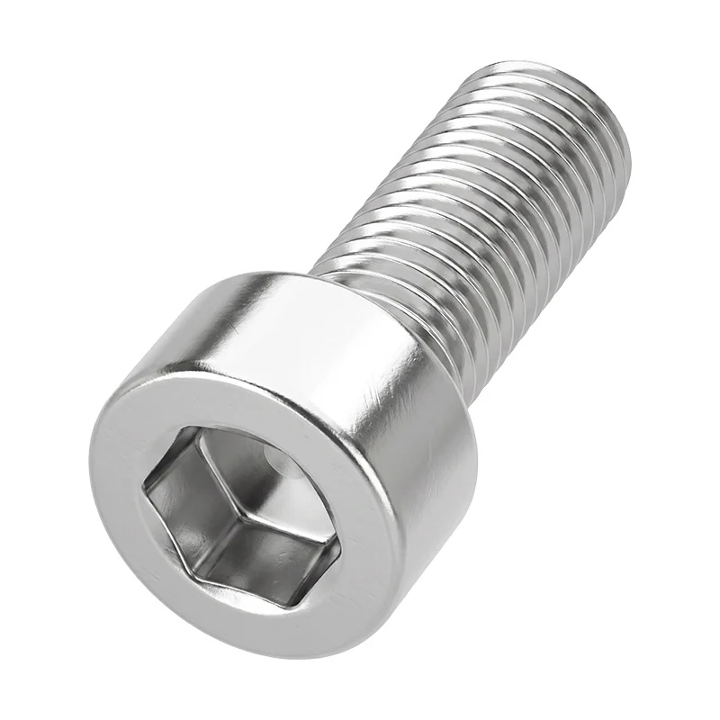 201 Stainless Steel Socket Head Cap Screws Hex Socket Screws Light glass Socket Cap Head Hex Socket Screws Bolts m2m2.5m3m4m12