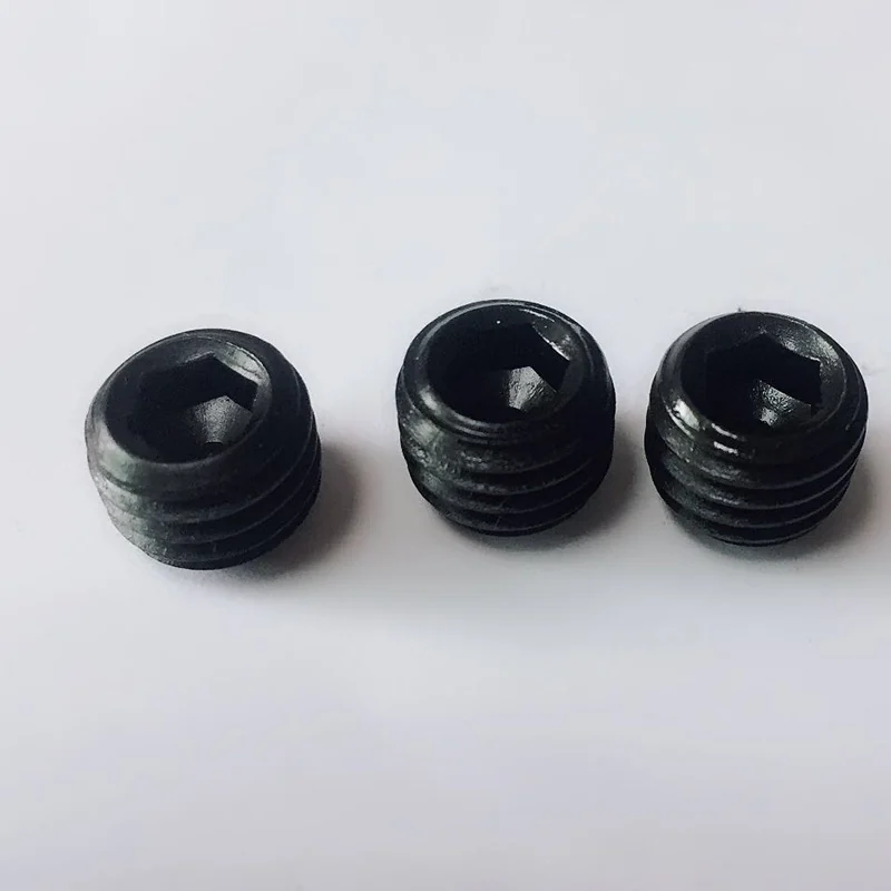 12.9Level Set Screws Machine m Headless Screws Table Face Blackened Internal Hex Dent Screws