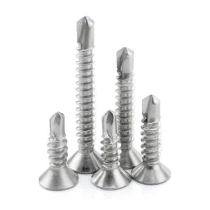 410 Stainless Steel Cross-Recessed Countersunk Head Self-Tapping Self-Drilling Screws Flat Head