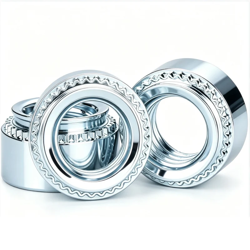 Carbon Steel Self-Clinching Nuts Zinc-Plated Serrated Sheet Metal Rivet Joining S-M2M2.5M3M3.5M4M5M6M8M10M12