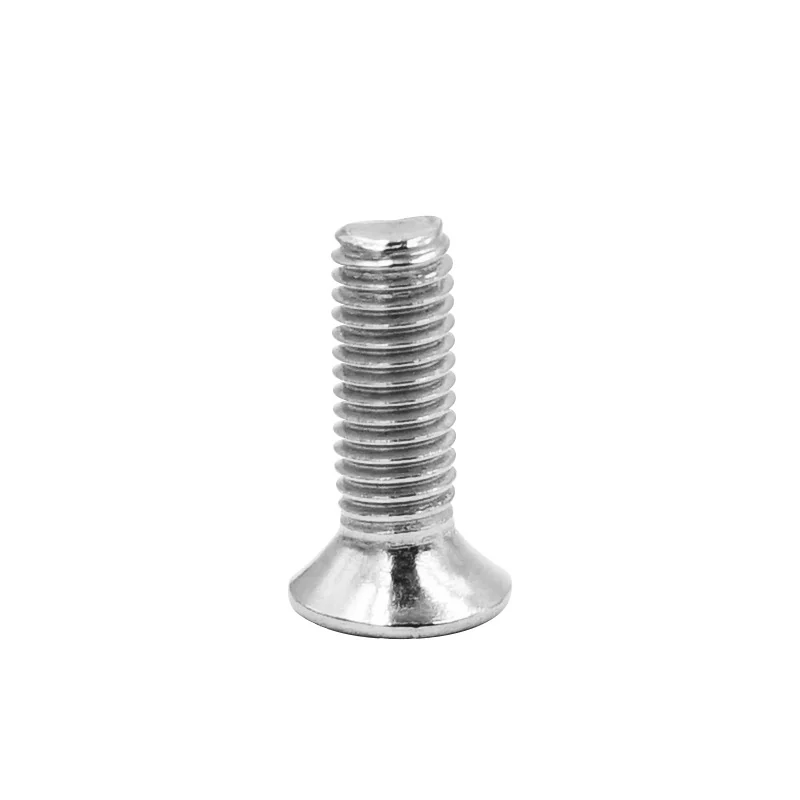 Machine-Thread Cross-Recessed Countersunk Head Screws 304 Stainless Steel Flat Head