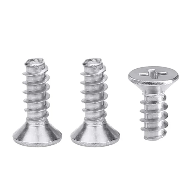 Stand hair.304 Stainless Steel KB Cross-Recessed Countersunk Head Flat End Self-Tapping Screws M1-M5 Cross-Recessed Countersunk Head Self-Tapping Screws