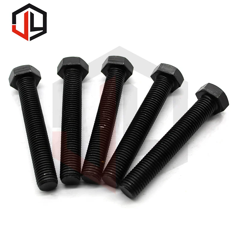 8.8Level 10.9Level 12.9Level High-Strength Screws Oxidized Blackened Hex Bolts Fire! Blue