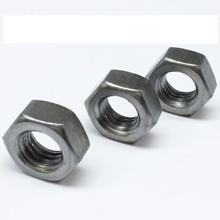 Zinc-Plated Hex Nuts External M3M4M5M6M8M10M12M16M20M24M30