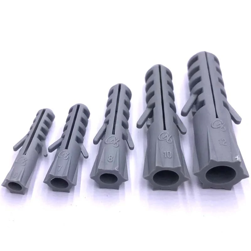Star Type Hex Plastic Wall Plugs / Hexagonal Expansion Tube / Plastic Tube / Nylon Boo! Plug /anchor Bolt Wall Plug M6-M12
