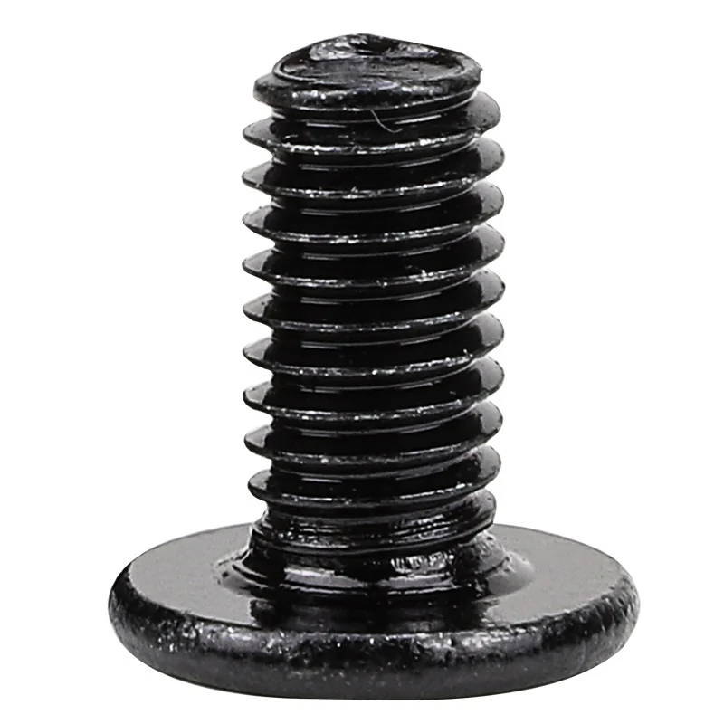 Carbon Steel Black Grade 10.9 Thin Head Hex Socket Screws Large Flat Head Flat Head M3M4