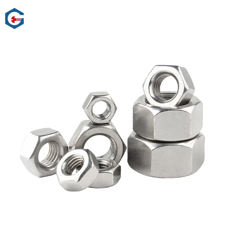 Nickel-Plated Hex Nuts Cap Hex Chinese National Standard M2M2.5M3M4M5M6