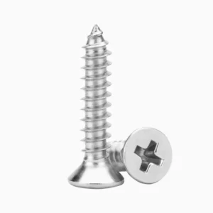 304 Stainless Steel Cross-Recessed Countersunk Head Self-Tapping Screws 846 KA Flat Head