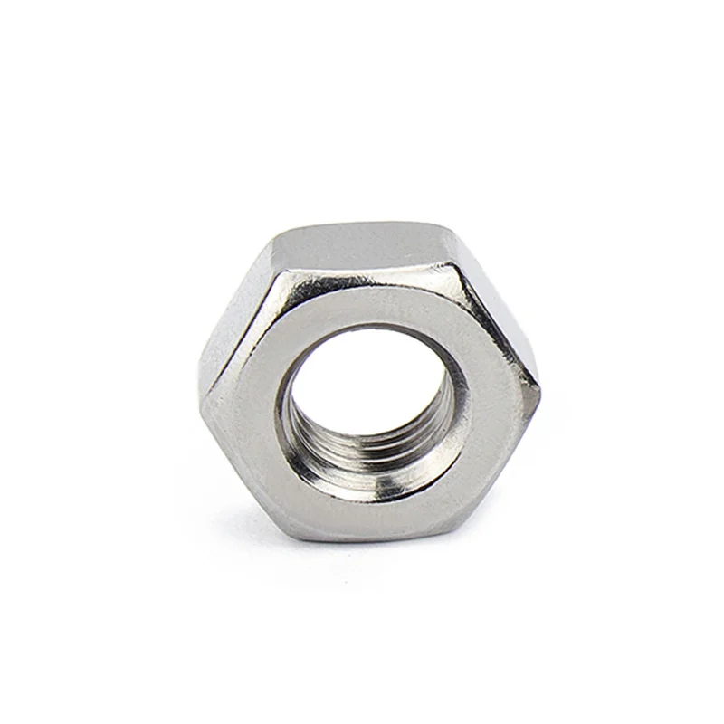 304 Stainless Steel Hex Nuts External DIN934 m3 5m8m4m6