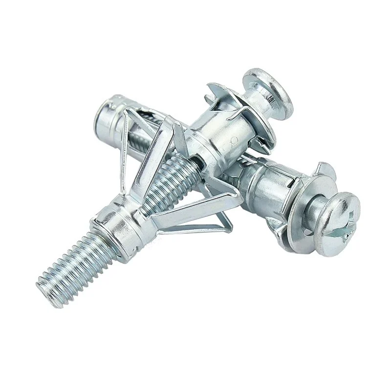 Hollow Expansion Anchor Zinc-Plated Fly! Machine Wall Plugs The curtain. Wall Gypsum Plate Hollow Brick Expansion Screws M4M5M6M8