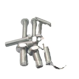 GB30Diaphragm Hex Bolts Cave Hex Head Screws Zinc-Plated Injection-Molding Screws Large Dent Head Hex Head Screw