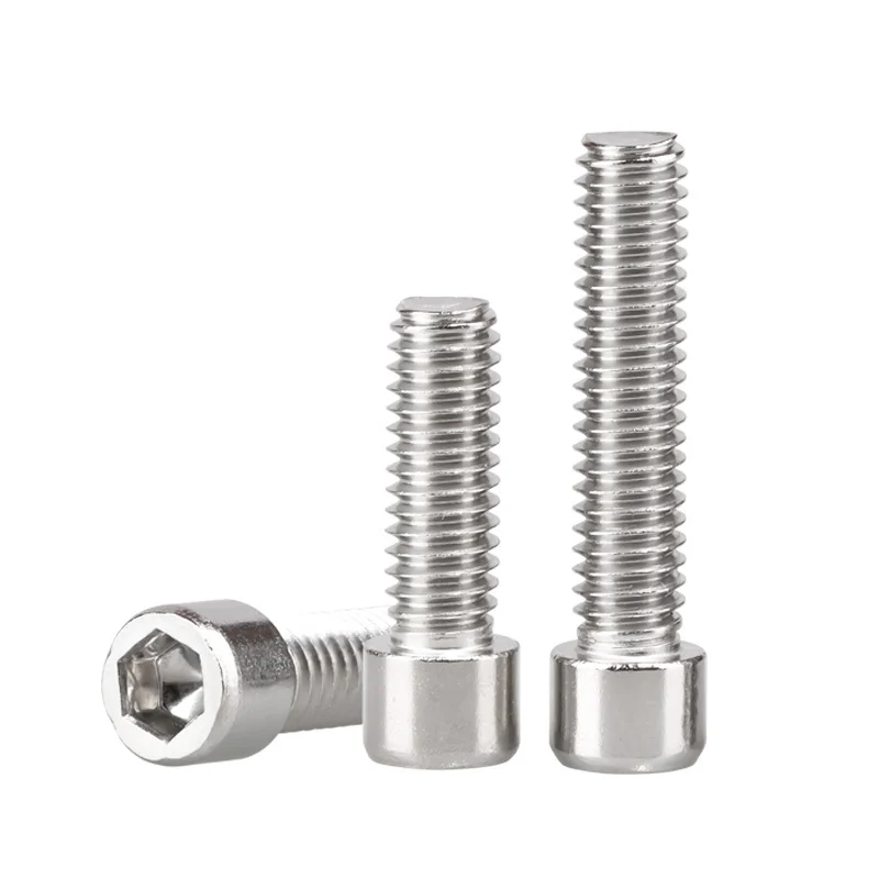 304 Stainless Steel Socket Head Cap Screws M2.5-M6 Non-Standard Small Head