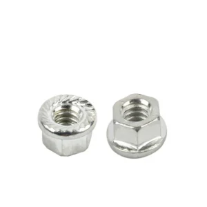 Zinc-Plated Flange Nuts Preferential Yellow Zinc-Plated Serrated Anti-Slip Nuts Black With Tooth Nuts Nickel Color Flange Nut