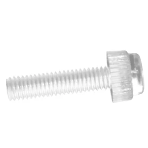 Transparent Plastic Screws and Nuts