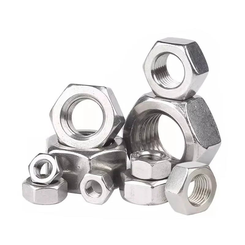 304 / 316 / 201 Stainless Steel Hex Nuts