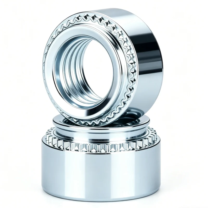 Carbon Steel Self-Clinching Nuts Zinc-Plated Serrated Sheet Metal Rivet Joining S-M2M2.5M3M3.5M4M5M6M8M10M12