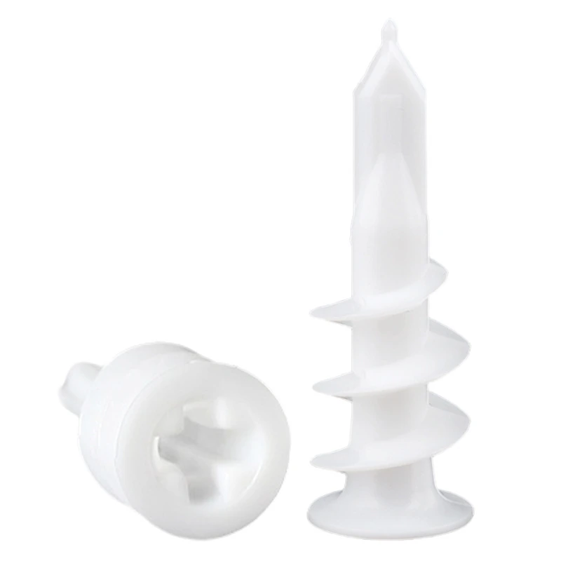 Gypsum Plate Screw Rotate Plastic Wall Plugs Hollow Wall anchor Bolt Expansion Anchor Self-Drilling Pattern Nylon Fuck. Wall anchor