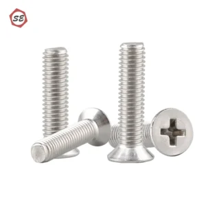 304 Stainless Steel Cross-Recessed Countersunk Head Screws Flat Head Small M2M2.5M3M4M5M6