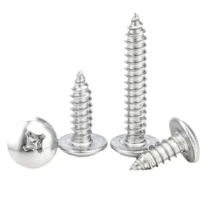 TA Nickel-Plated Large Truss Head Cross-Recessed Self-Tapping Screws Large Head M2.3M3M4M6