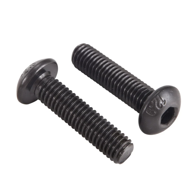 10.9Level Button Head Hex Socket Screws 12.9Level40Cr Black High-Strength Champagne. Pan Head Bolts