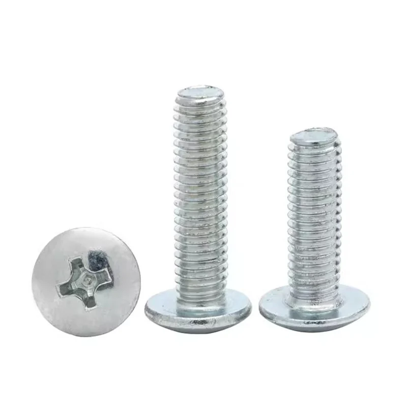 Zinc-Plated Phillips Truss Head Machine Screws