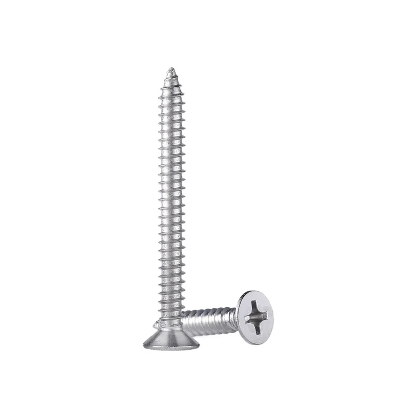 Stainless Steel Cross-Recessed Countersunk Head Self-Tapping Screws