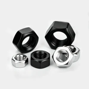 Hex Nuts Coarse Thread Iron Carbon Steel 201 Stainless Steel 304 316 White Zinc-Plated Nickel-Plated Salt fog Large Thick Machine
