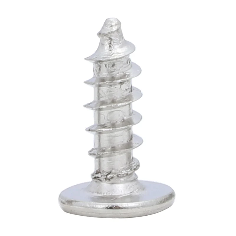 304 Stainless Steel CA Cross-Recessed Thin Head Self-Tapping Screws Flat Head Large Flat Head M2/M3/M4
