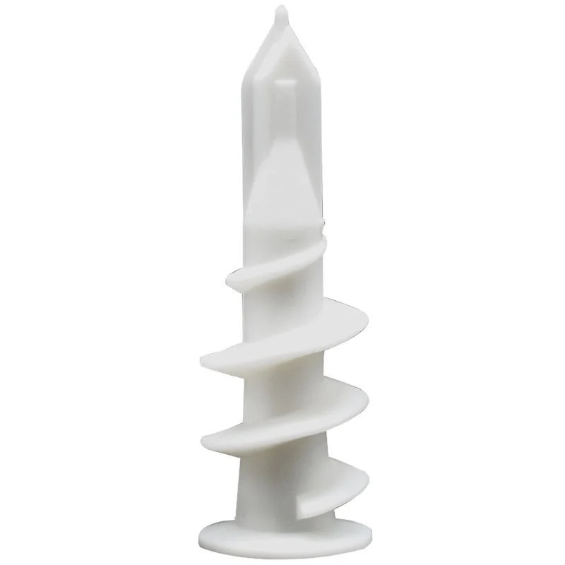 Wall Plugs White Screw Rotate Gypsum Plate Expansion Tube Nylon Expansion Anchor Plastic Spin Screws
