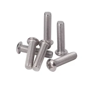 Stainless Steel 201 Material Partial Round Cross-Recessed Pan Head Screws 818 Machine M3-M8