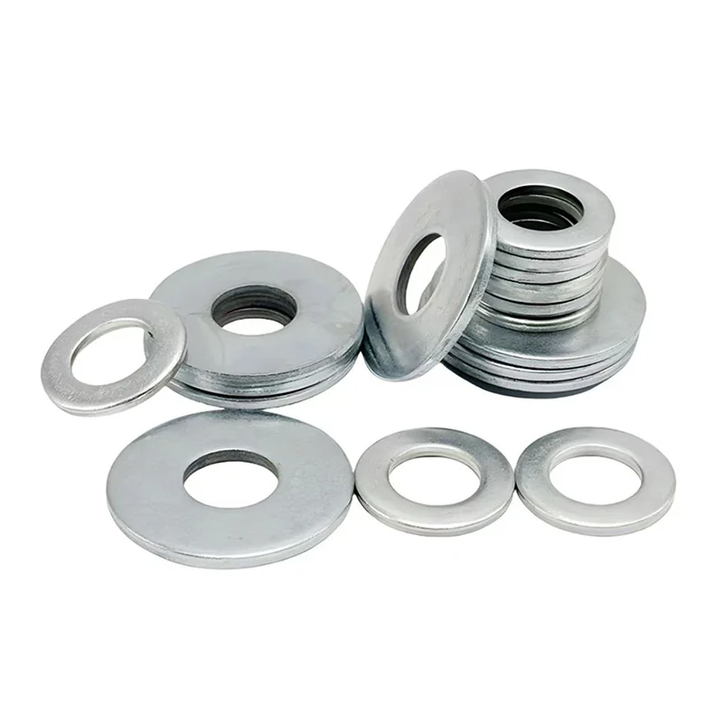 Grade 4 Zinc-Plated Extra-Wide and Thick Flat Washers